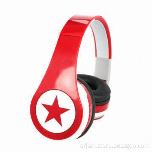 Headphones Without Wire, with Built-in MP3 Player, FM Radio Function/Foldable Design/Leather Earmuff